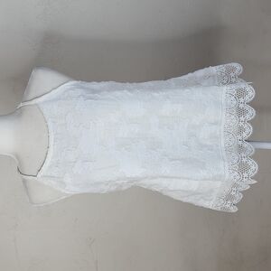 10 Crosby Derek Lam White Asymmetrical Ruffled Blouse